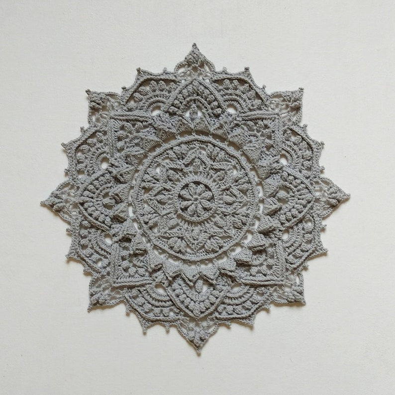 Mandala Doily Crochet Pattern