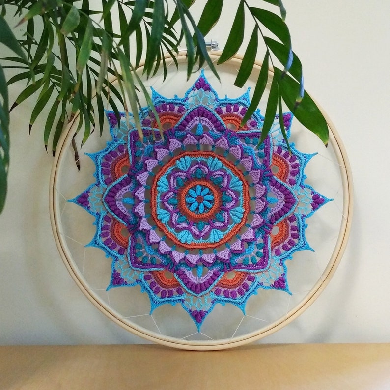 Mandala Doily Crochet Pattern