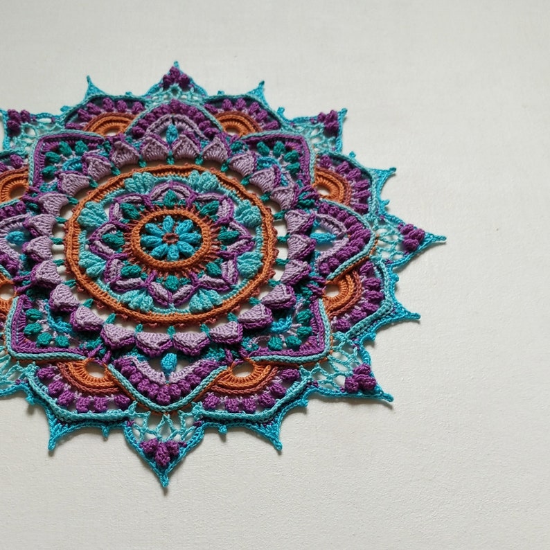 Mandala Doily Crochet Pattern