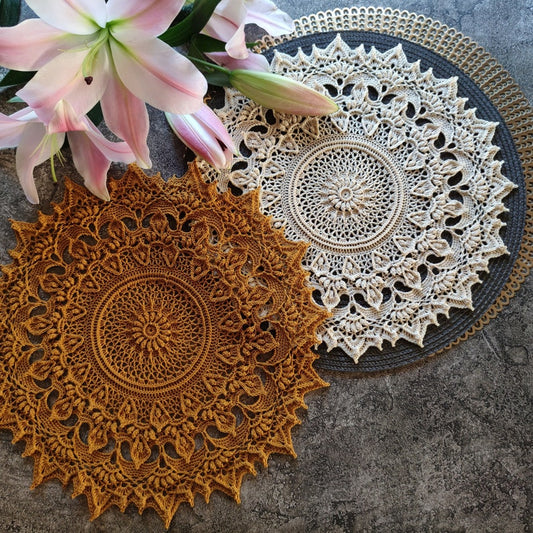 Round Doily Crochet Pattern