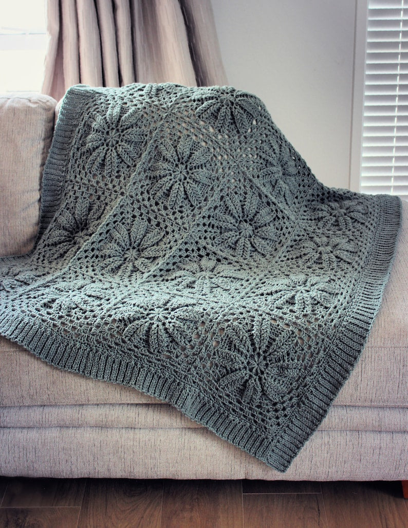 Thyme Afghan Crochet Pattern