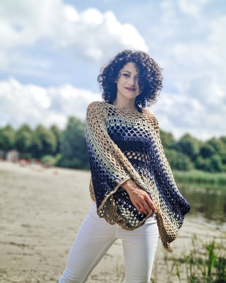 Summer Poncho Crochet Pattern