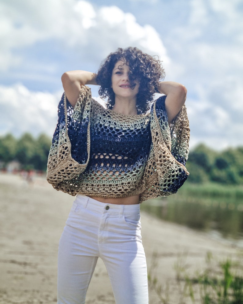 Summer Poncho Crochet Pattern
