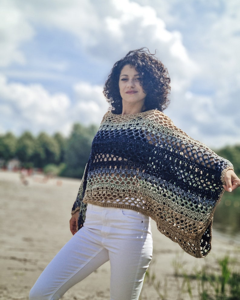 Summer Poncho Crochet Pattern
