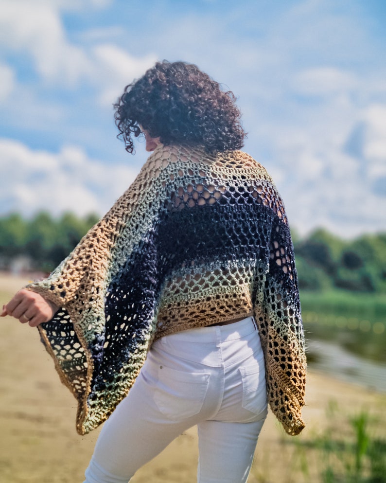 Summer Poncho Crochet Pattern
