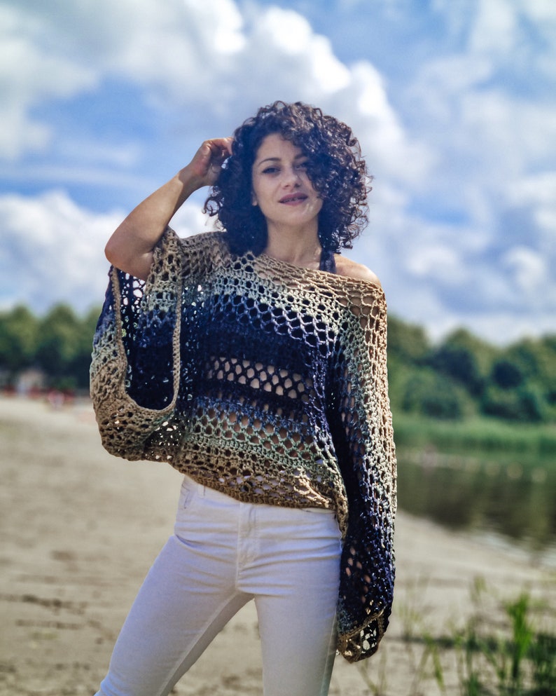 Summer Poncho Crochet Pattern