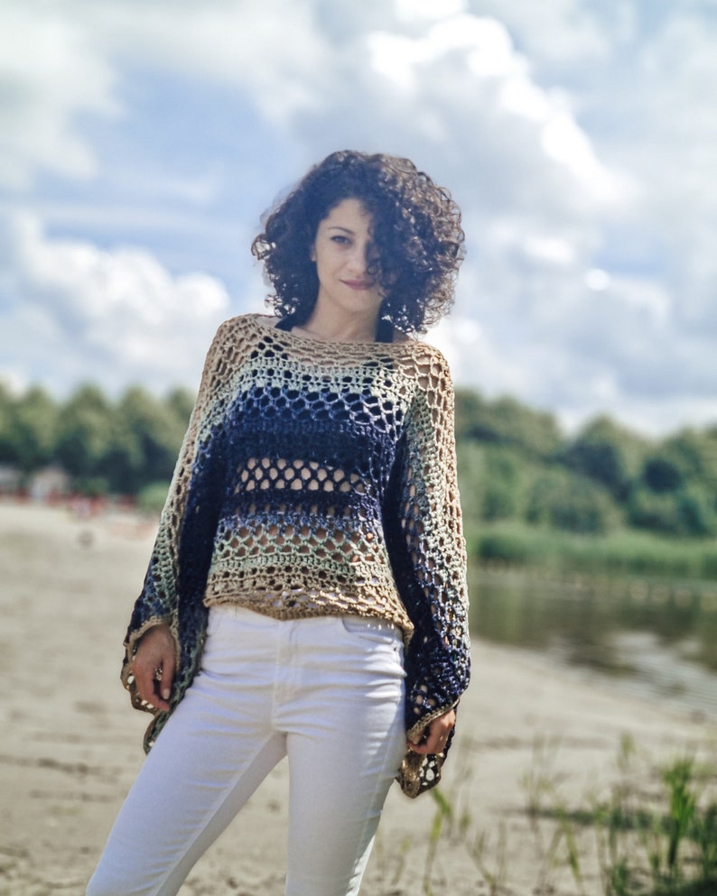 Summer Poncho Crochet Pattern