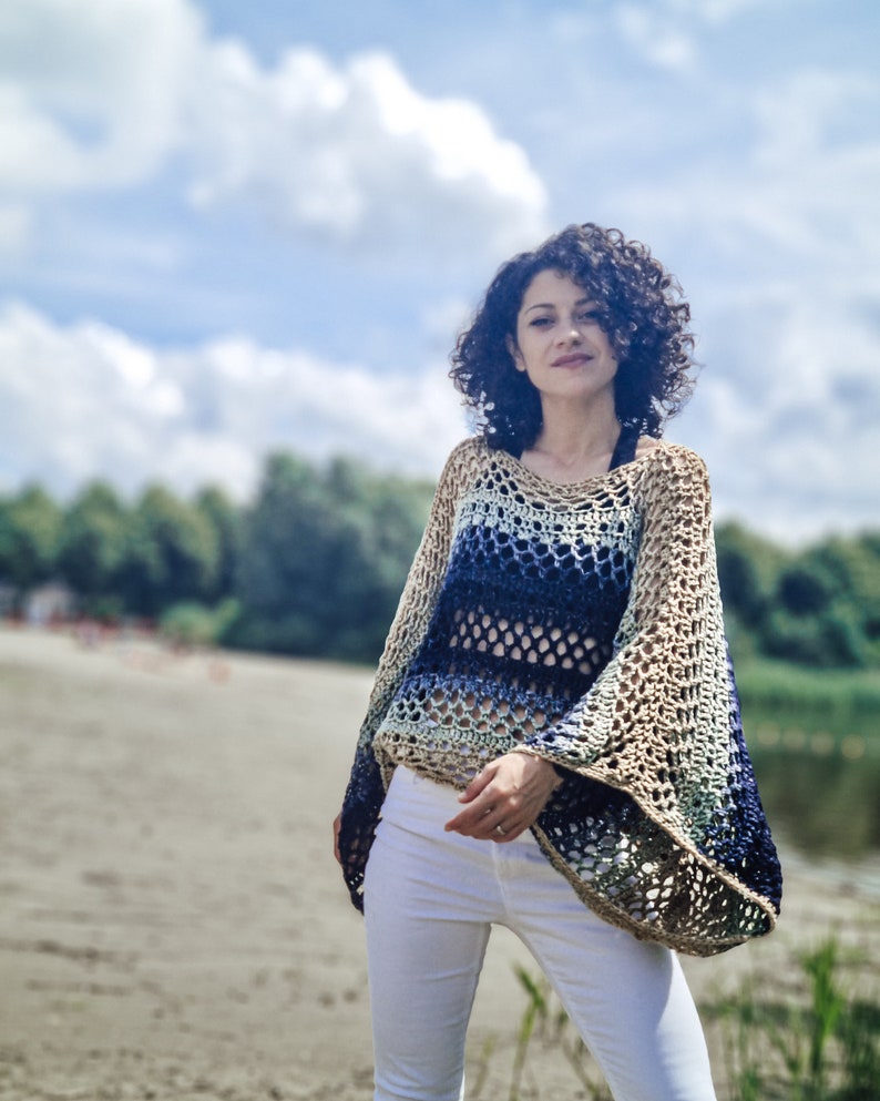 Summer Poncho Crochet Pattern