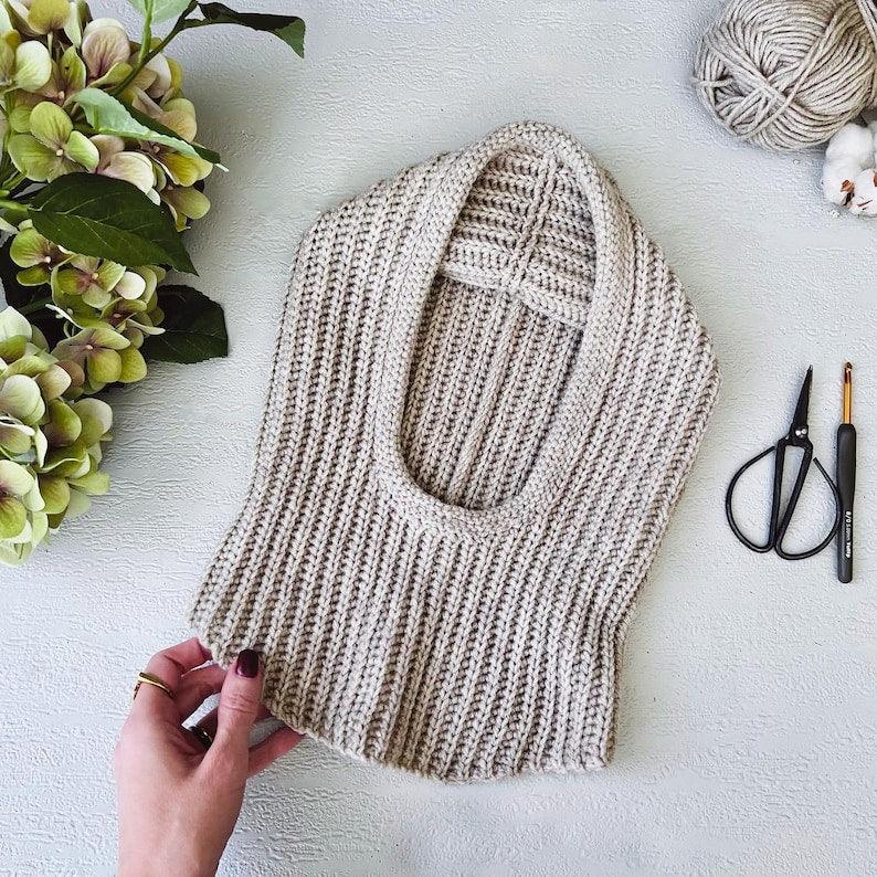 Hooded Cowl Crochet Pattern