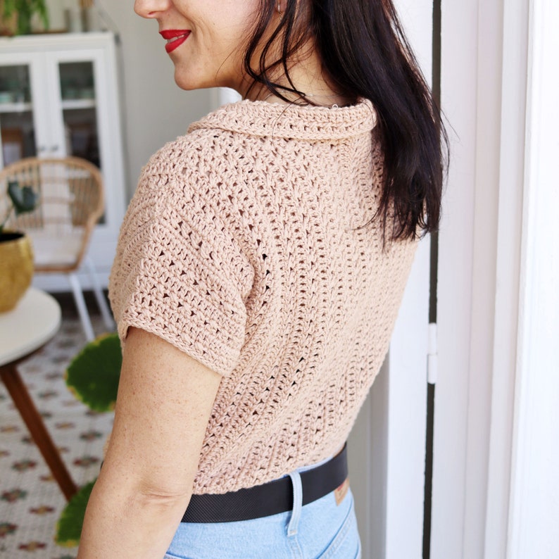 Polo Shirt Crochet Pattern