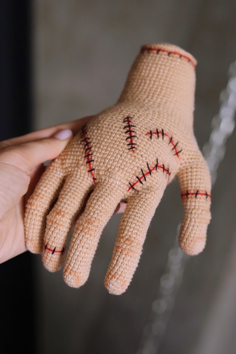 Spooky Hand Crochet Pattern