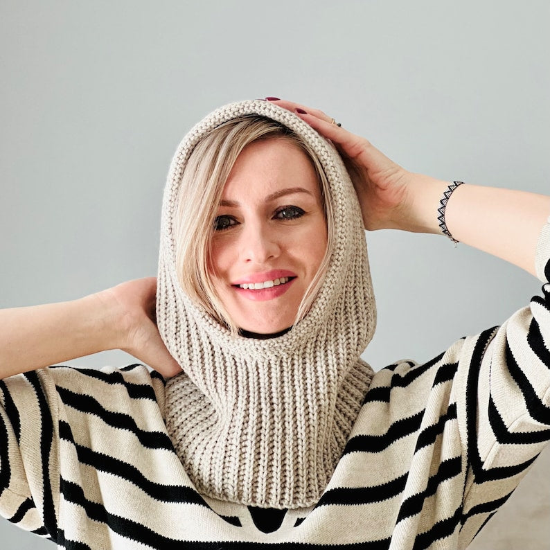 Hooded Cowl Crochet Pattern