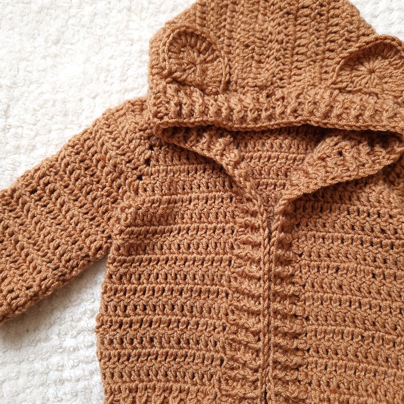 Teddy Bear Sweater Crochet Pattern