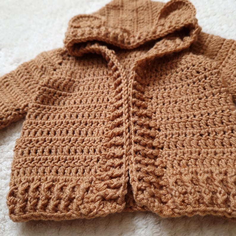 Teddy Bear Sweater Crochet Pattern
