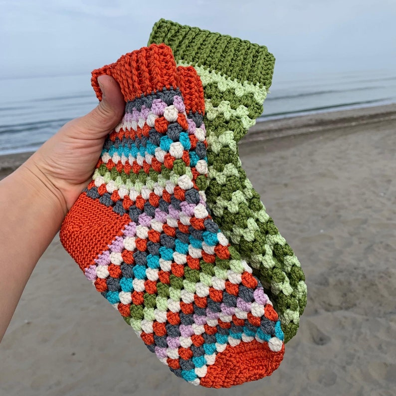 Seamless Socks Crochet Pattern