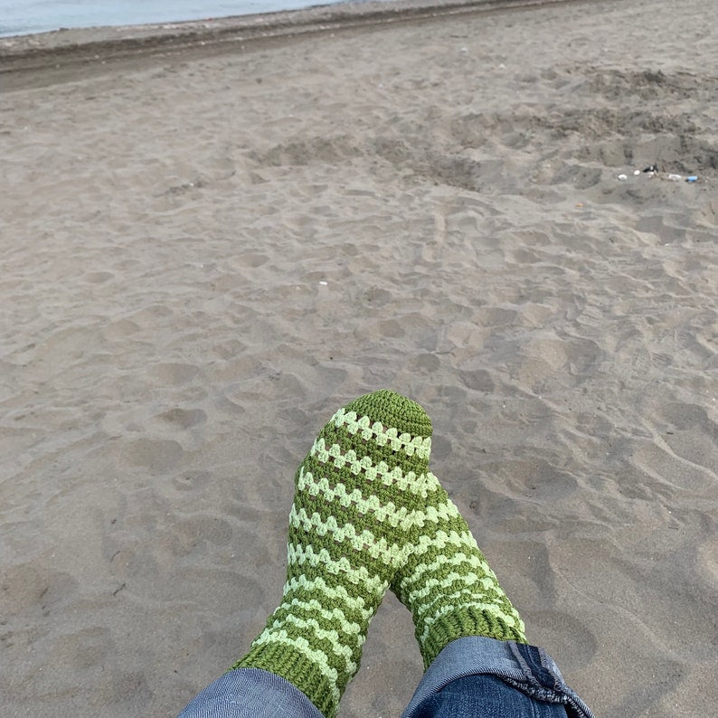Seamless Socks Crochet Pattern