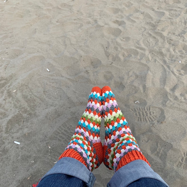 Seamless Socks Crochet Pattern