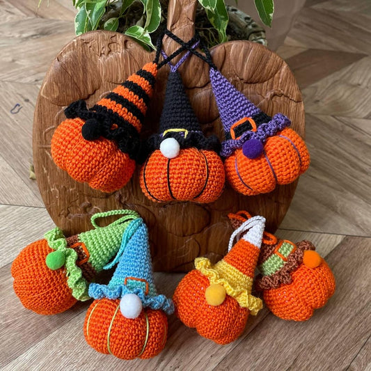 7 in 1 Halloween Pumpkin Crochet Pattern