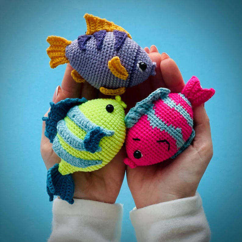 Fish Baby Mobile Crochet Pattern