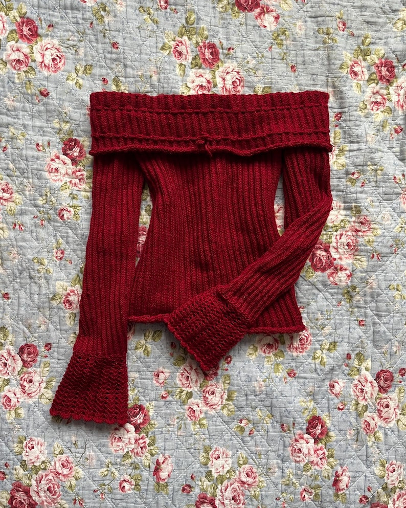 Ribbed Sweater Crochet Pattern