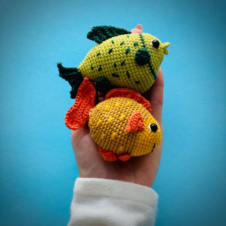 Fish Baby Mobile Crochet Pattern