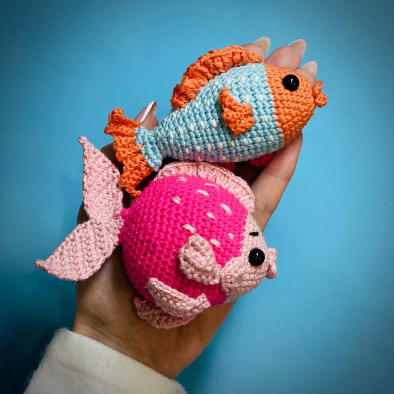Fish Baby Mobile Crochet Pattern