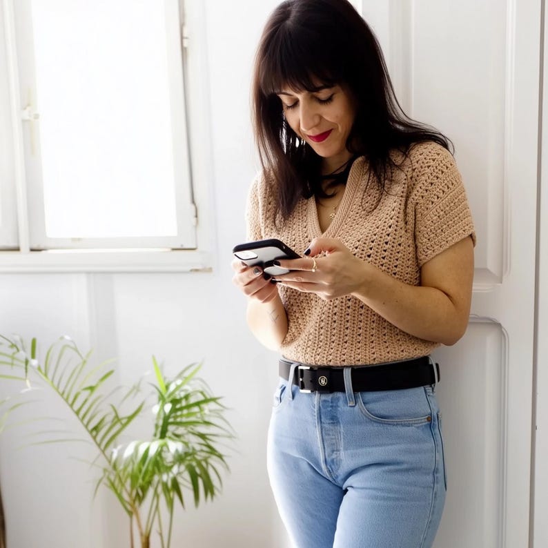 Polo Shirt Crochet Pattern