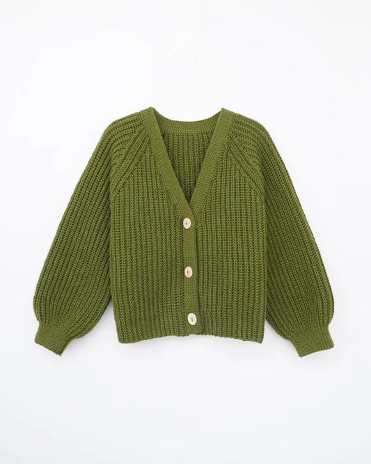 Ribbed Cardigan Crochet Pattern