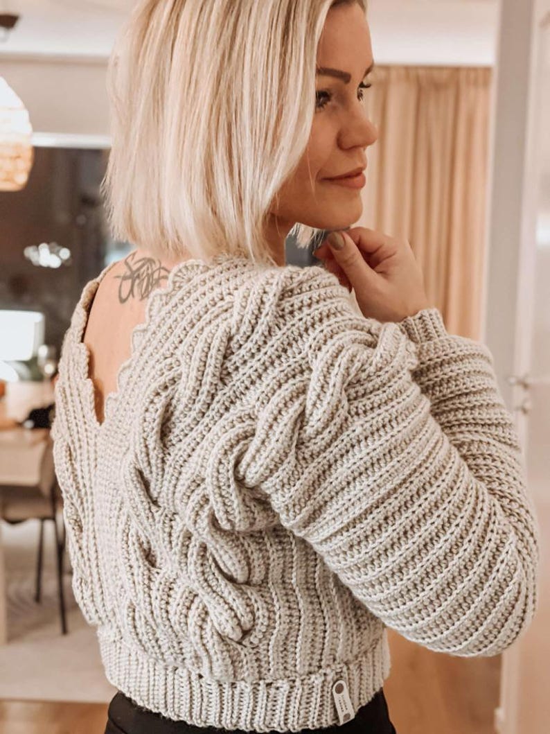 Boho Chic Cardigan Crochet Pattern