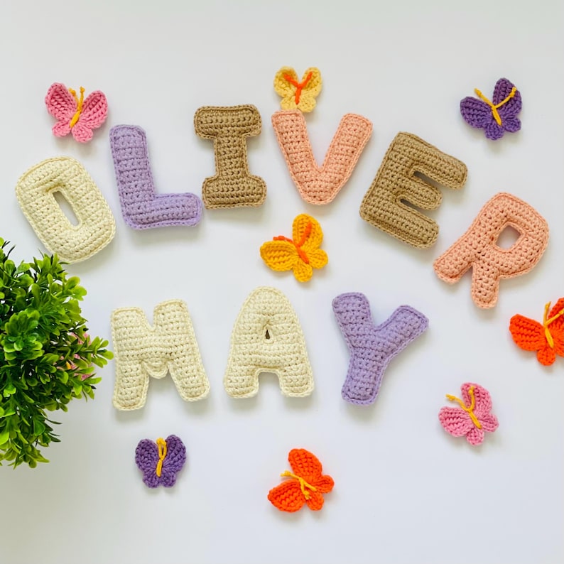 Alphabet & Numbers Crochet Pattern