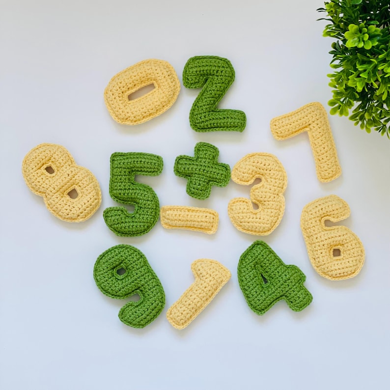 Alphabet & Numbers Crochet Pattern