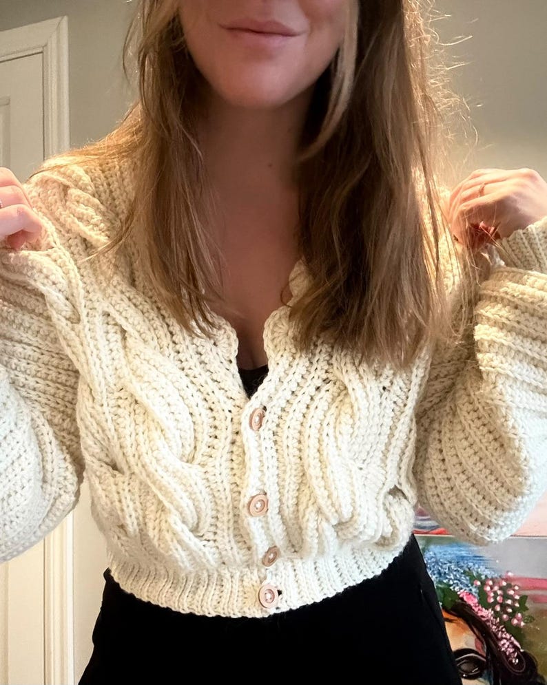 Boho Chic Cardigan Crochet Pattern