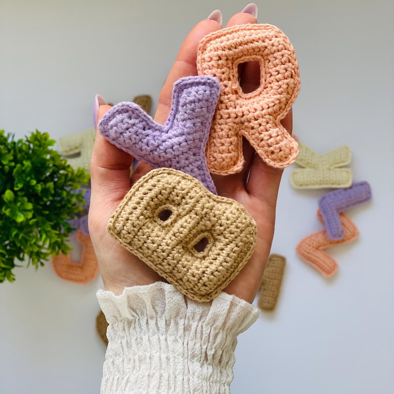 Alphabet & Numbers Crochet Pattern