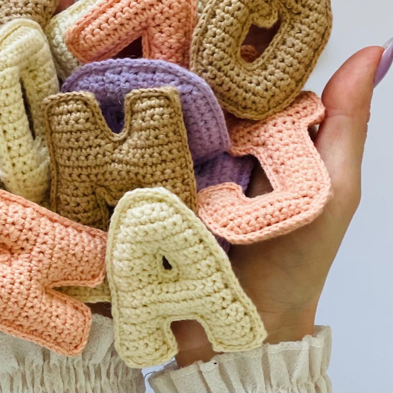 Alphabet & Numbers Crochet Pattern