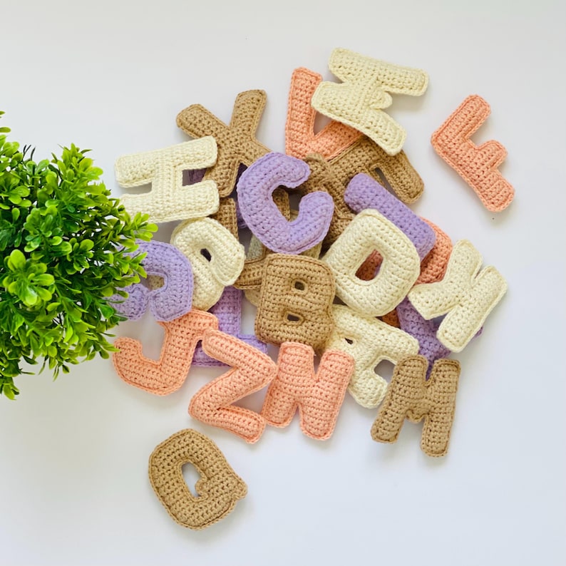 Alphabet & Numbers Crochet Pattern