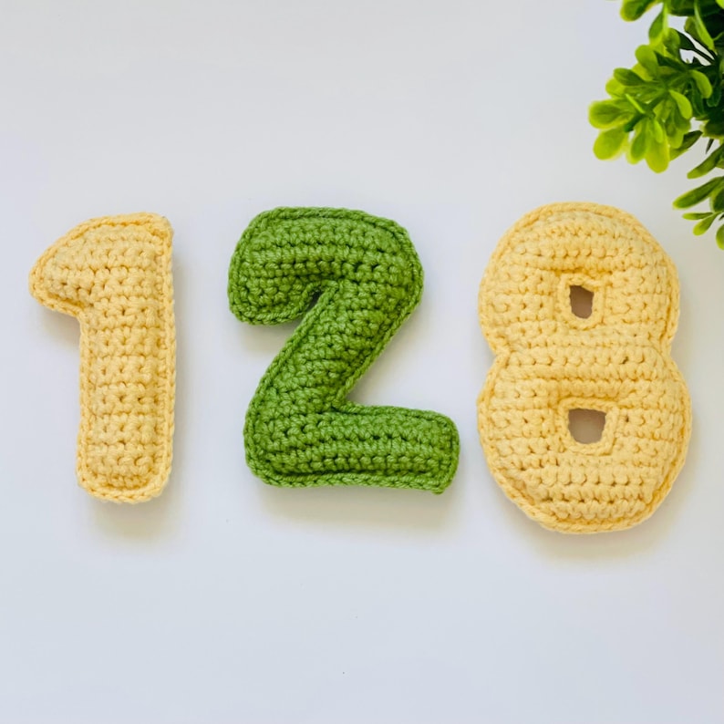 Alphabet & Numbers Crochet Pattern