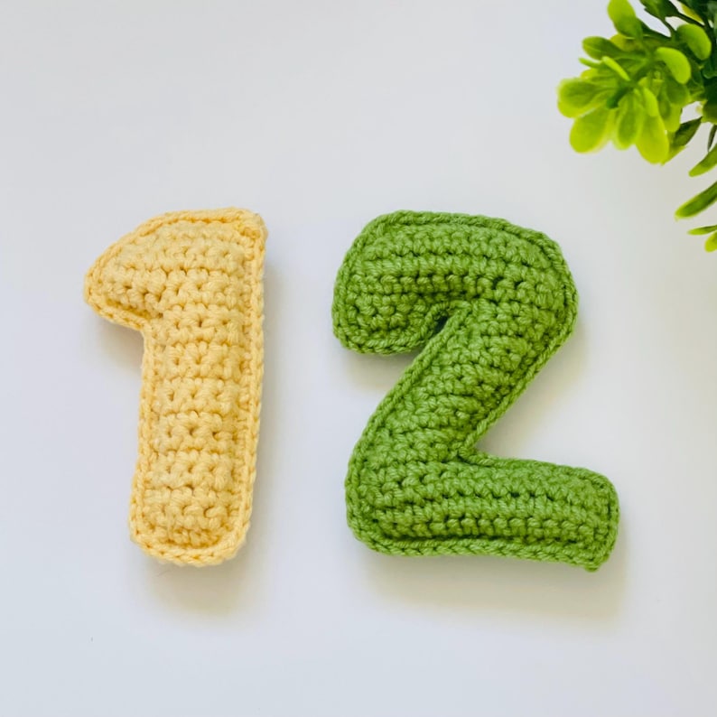 Alphabet & Numbers Crochet Pattern
