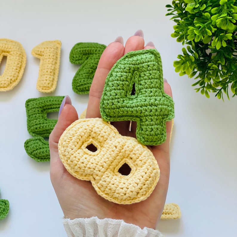 Alphabet & Numbers Crochet Pattern