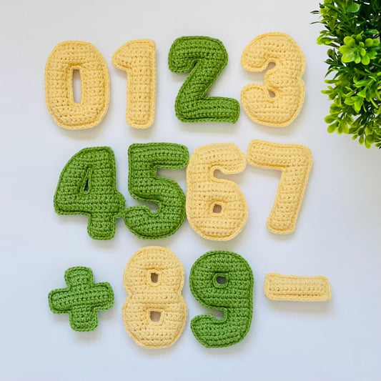 Alphabet & Numbers Crochet Pattern