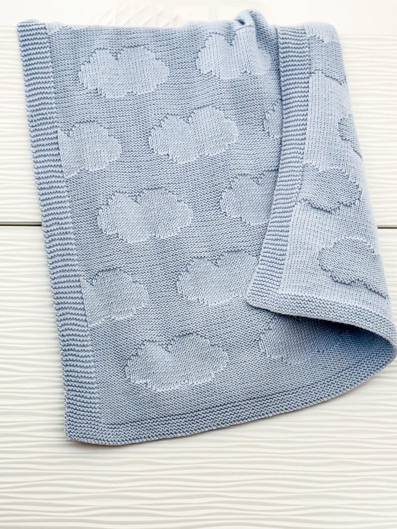 Cloud Baby Blanket Knitting Pattern