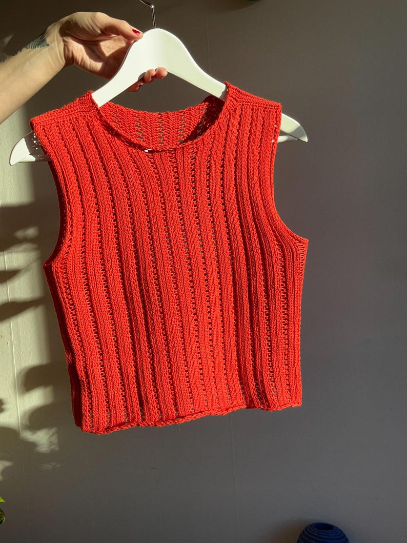 Mock Neck Top Crochet Pattern