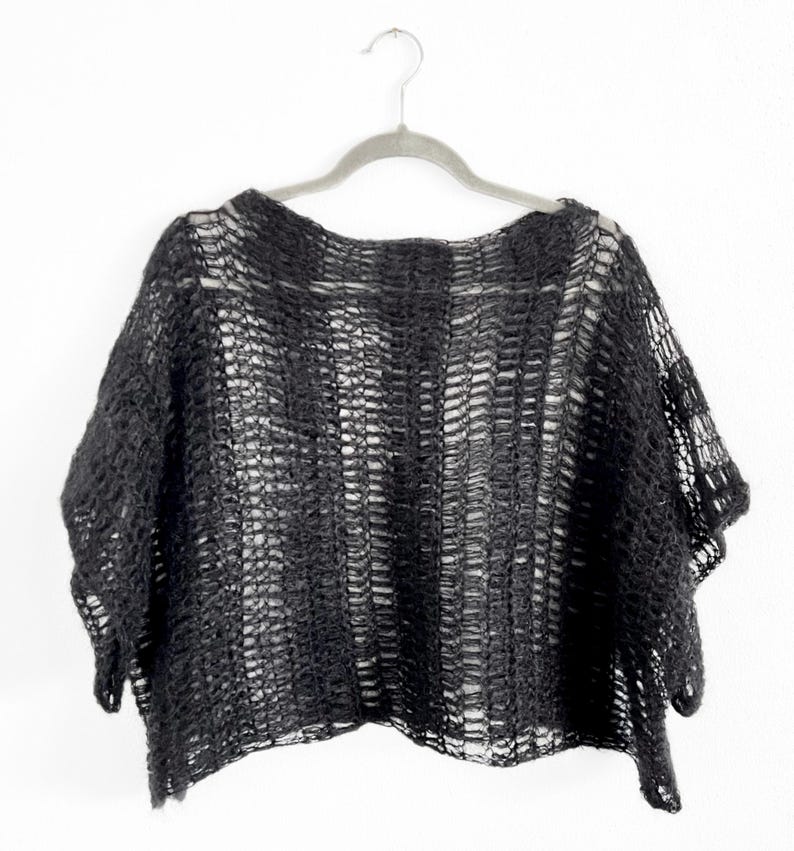 Airy Rib Sweater Crochet Pattern