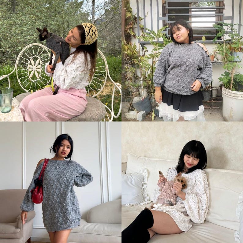 Multiway Sweater Crochet Pattern