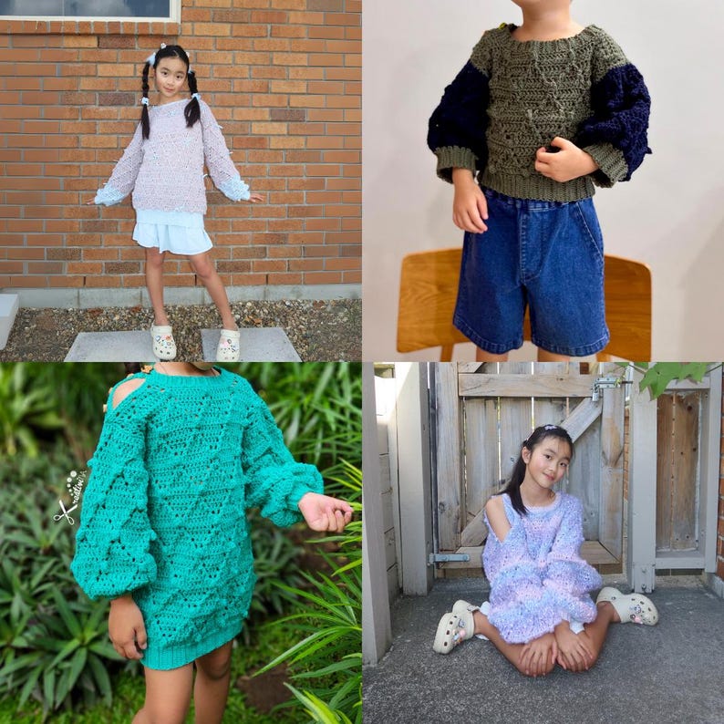 Multiway Sweater Crochet Pattern