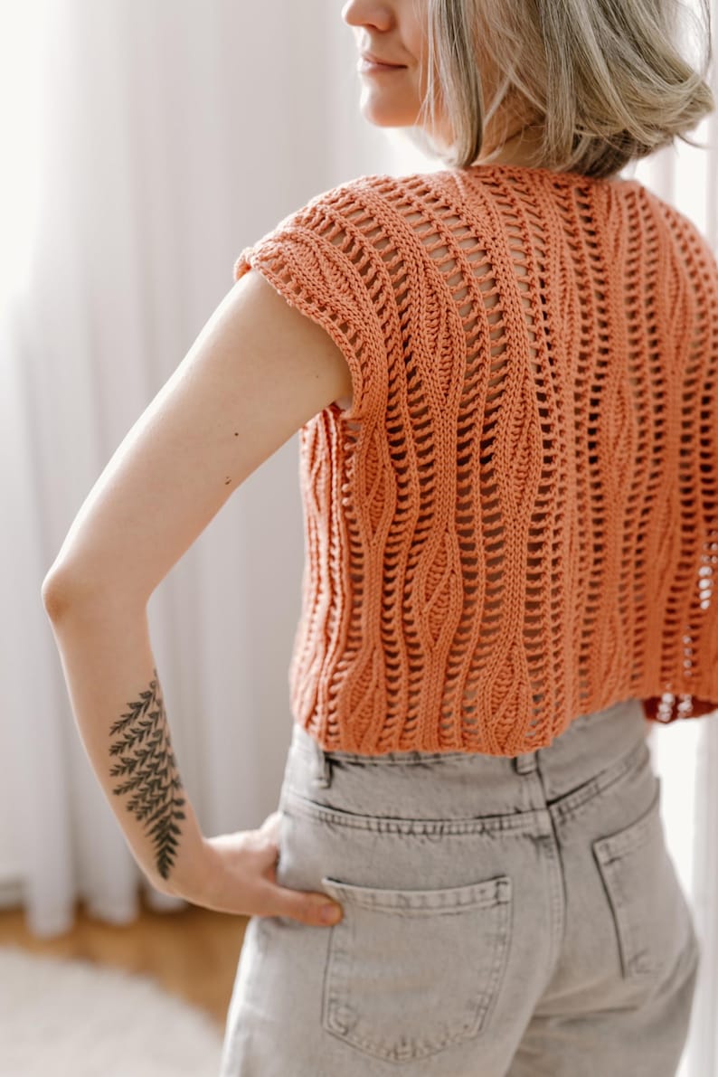 Lace Flow Top Crochet Pattern