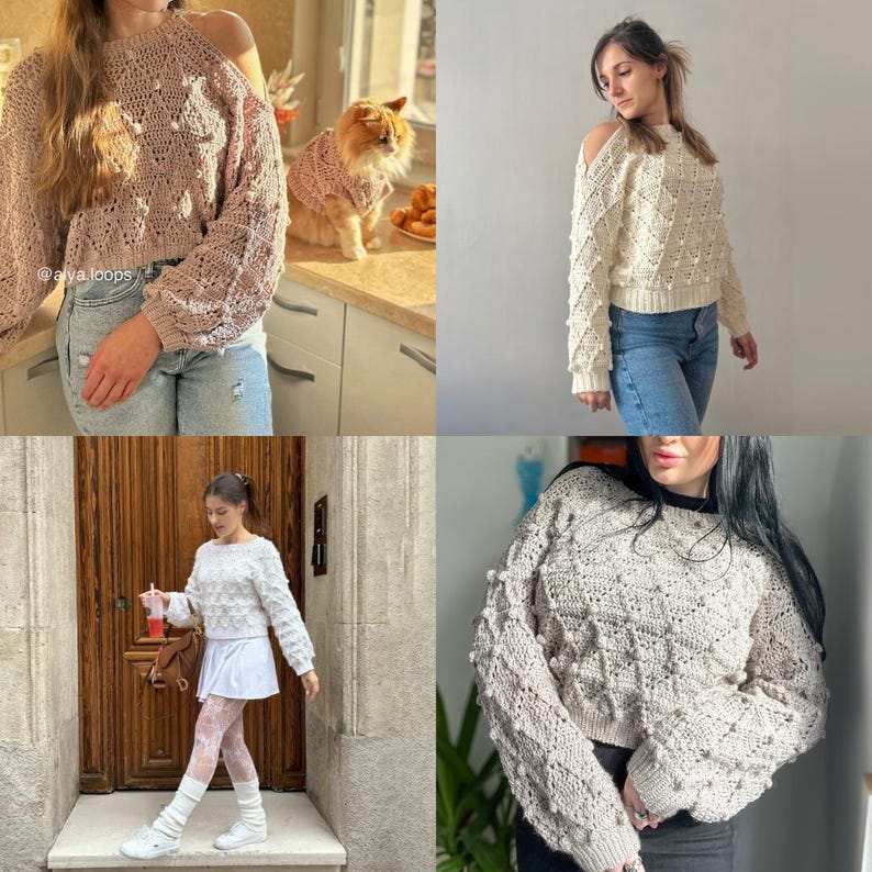 Multiway Sweater Crochet Pattern
