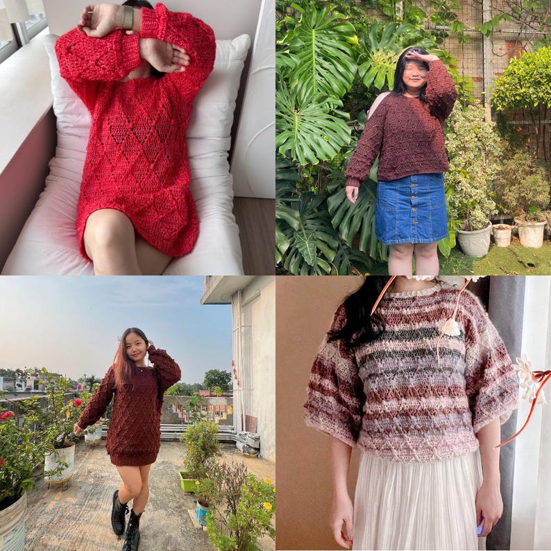 Multiway Sweater Crochet Pattern