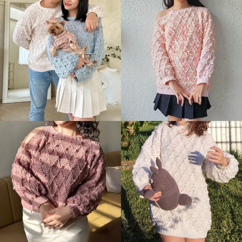 Multiway Sweater Crochet Pattern