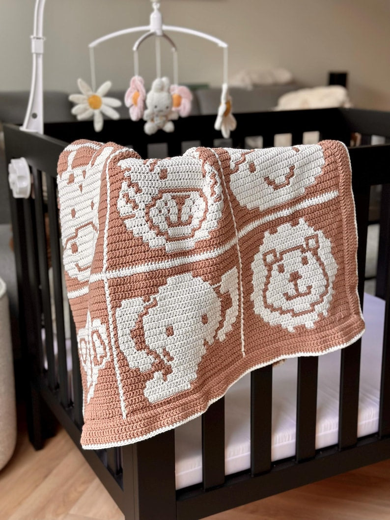 Safari Playmat Crochet Pattern