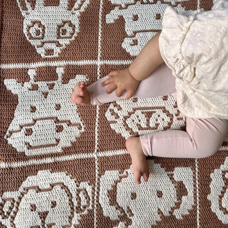 Safari Playmat Crochet Pattern